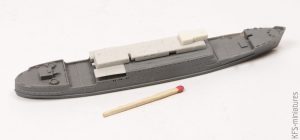 1/700 HMS Royal Scotsman - AJM Models - Budowa