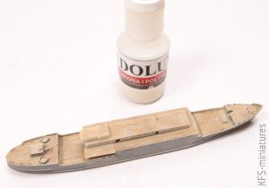 1/700 HMS Royal Scotsman - AJM Models - Budowa