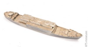 1/700 HMS Royal Scotsman - AJM Models - Budowa