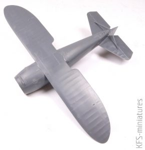 1/48 Nakajima A2N3 – A.B.&K Models - Budowa