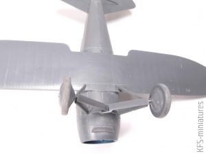 1/48 Nakajima A2N3 – A.B.&K Models - Budowa