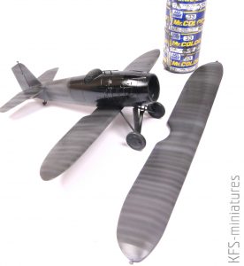 1/48 Nakajima A2N3 – A.B.&K Models - Budowa