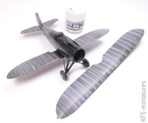 1/48 Nakajima A2N3 – A.B.&K Models - Budowa