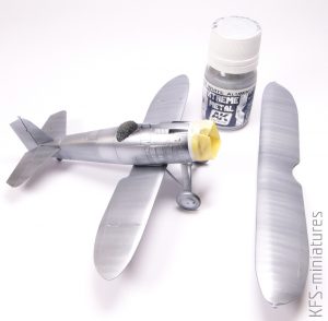 1/48 Nakajima A2N3 – A.B.&K Models - Budowa