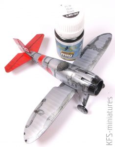 1/48 Nakajima A2N3 – A.B.&K Models - Budowa