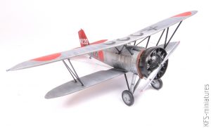 1/48 Nakajima A2N3 – A.B.&K Models - Budowa