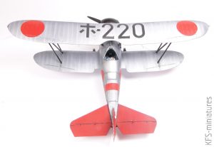 1/48 Nakajima A2N3 – A.B.&K Models - Budowa