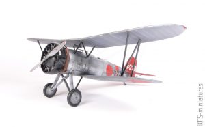 1/48 Nakajima A2N3 – A.B.&K Models - Budowa