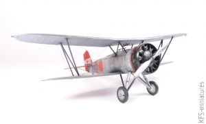 1/48 Nakajima A2N3 – A.B.&K Models - Budowa