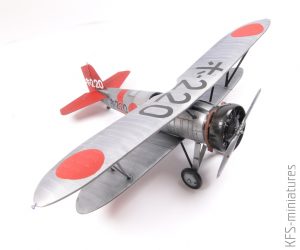 1/48 Nakajima A2N3 – A.B.&K Models - Budowa