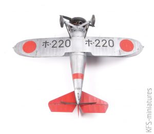 1/48 Nakajima A2N3 – A.B.&K Models - Budowa