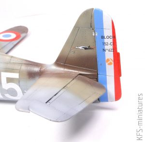 1/48 Bloch MB.152 (late) – Dora Wings - Budowa