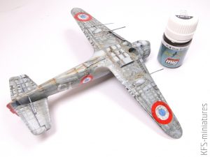 1/48 Bloch MB.152 (late) – Dora Wings - Budowa