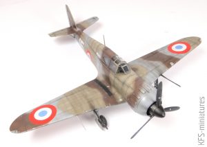 1/48 Bloch MB.152 (late) – Dora Wings - Budowa