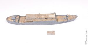 1/700 HMS Royal Scotsman - AJM Models - Budowa