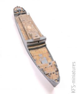 1/700 HMS Royal Scotsman - AJM Models - Budowa