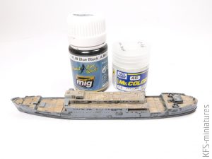 1/700 HMS Royal Scotsman - AJM Models - Budowa