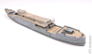 1/700 HMS Royal Scotsman - AJM Models - Budowa