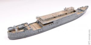 1/700 HMS Royal Scotsman - AJM Models - Budowa