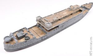 1/700 HMS Royal Scotsman - AJM Models - Budowa