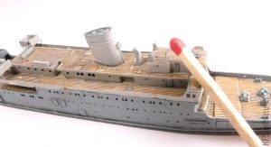 1/700 HMS Royal Scotsman - AJM Models - Budowa