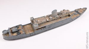 1/700 HMS Royal Scotsman - AJM Models - Budowa