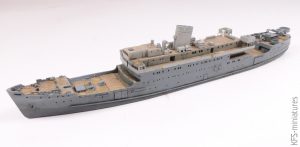 1/700 HMS Royal Scotsman - AJM Models - Budowa