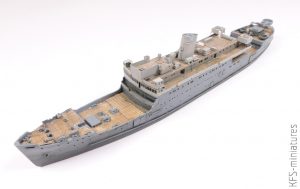 1/700 HMS Royal Scotsman - AJM Models - Budowa