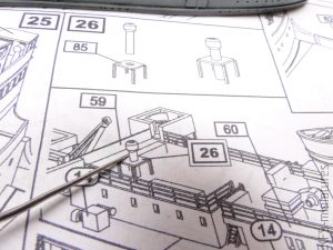 1/700 HMS Royal Scotsman - AJM Models - Budowa