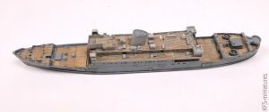 1/700 HMS Royal Scotsman - AJM Models - Budowa
