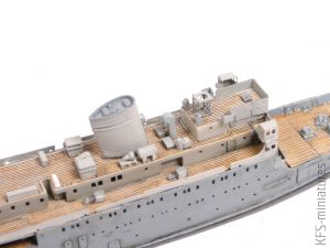 1/700 HMS Royal Scotsman - AJM Models - Budowa