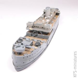 1/700 HMS Royal Scotsman - AJM Models - Budowa