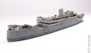 1/700 HMS Royal Scotsman - AJM Models - Budowa