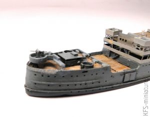 1/700 HMS Royal Scotsman - AJM Models - Budowa