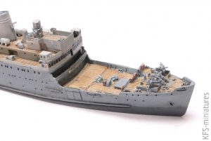 1/700 HMS Royal Scotsman - AJM Models - Budowa