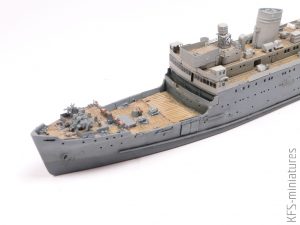 1/700 HMS Royal Scotsman - AJM Models - Budowa