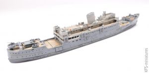 1/700 HMS Royal Scotsman - AJM Models - Budowa