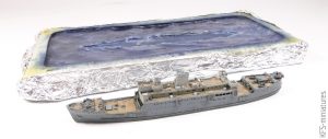 1/700 HMS Royal Scotsman - AJM Models - Budowa