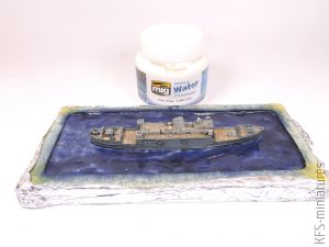 1/700 HMS Royal Scotsman - AJM Models - Budowa