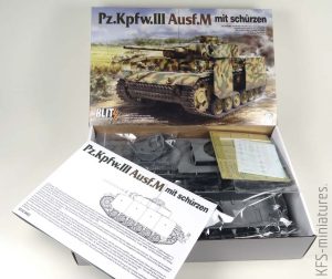 1/35 Pz.Kpfw.III Ausf.M mit schürzen - Takom/BLITZ