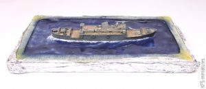 1/700 HMS Royal Scotsman - AJM Models - Budowa