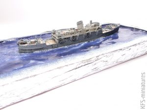 1/700 HMS Royal Scotsman - AJM Models - Budowa