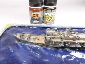 1/700 HMS Royal Scotsman - AJM Models - Budowa