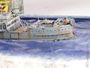 1/700 HMS Royal Scotsman - AJM Models - Budowa