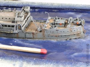 1/700 HMS Royal Scotsman - AJM Models - Budowa