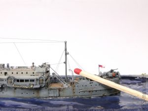 1/700 HMS Royal Scotsman - AJM Models - Budowa