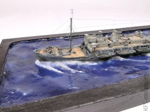 1/700 HMS Royal Scotsman - AJM Models - Budowa