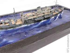 1/700 HMS Royal Scotsman - AJM Models - Budowa
