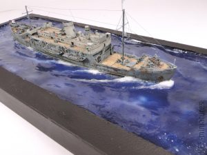 1/700 HMS Royal Scotsman - AJM Models - Budowa