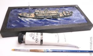 1/700 HMS Royal Scotsman - AJM Models - Budowa